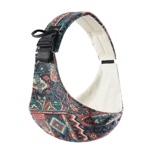 BabyGo Carrier Ethnic Flowers